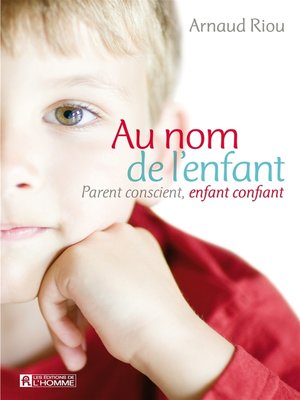 cover image of Au nom de l'enfant